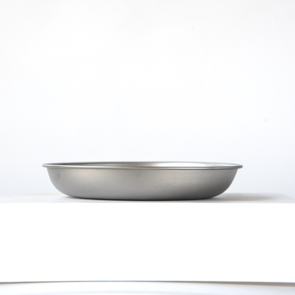 Ultralight Pure Titanium Dinner Plate / Serving Dish (15cm / 19cm / 22cm)