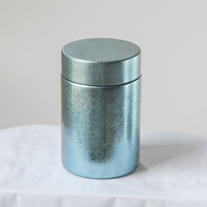 Pure Titanium Airtight Tea Canister / Storage Container with Frosted Finish (78g)