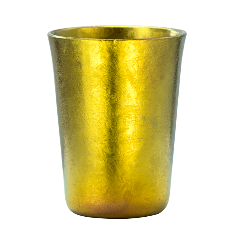 40ml Pure Titanium Shot Glass with Ice Flower Finish for Baijiu & Spirits (38g)