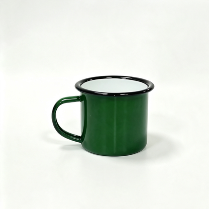 Handcrafted Classic Enamel Mug Cup for Outdoor Camping & Home Use (6cm-9cm)