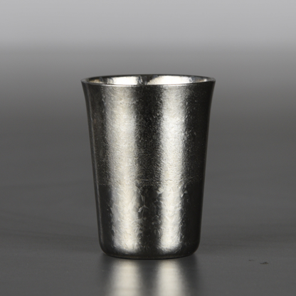 40ml Pure Titanium Shot Glass with Ice Flower Finish for Baijiu & Spirits (38g)