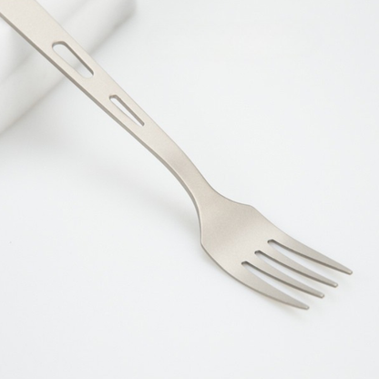 Ultralight Titanium Outdoor Cutlery Set