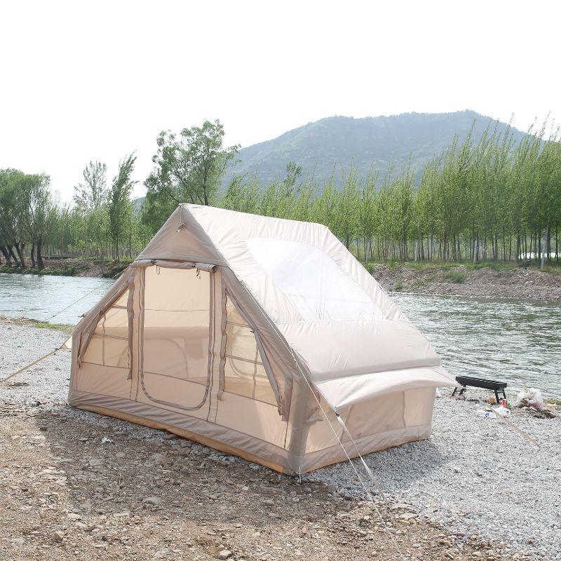 Ultralight 300D Air Tent 6.3sqm Dual Doors Skylight
