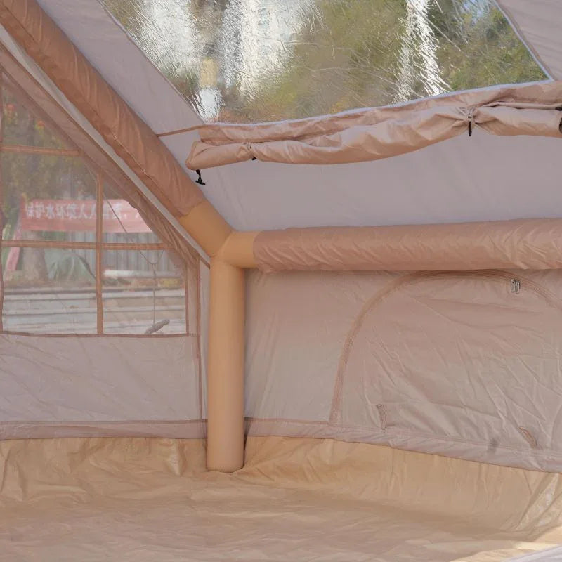 Ultralight 300D Air Tent 6.3sqm Dual Doors Skylight