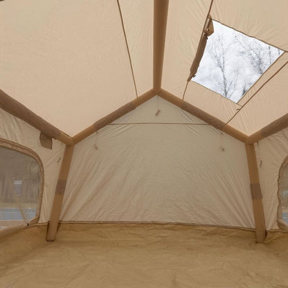 7.5㎡ Lightweight Inflatable Tent 12cm Air Poles 16.5KG