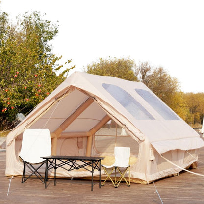 12㎡ 4-6 Person Inflatable Tent Double Doors Skylights
