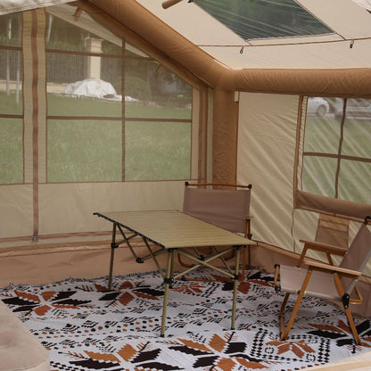 List Price $589.99 – Limited Time Offer  7.5㎡ 420D Inflatable Tent 15cm Columns Double Skylights