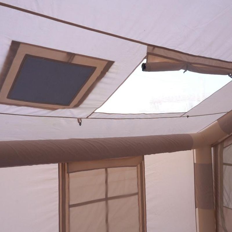 List Price $589.99 – Limited Time Offer  7.5㎡ 420D Inflatable Tent 15cm Columns Double Skylights