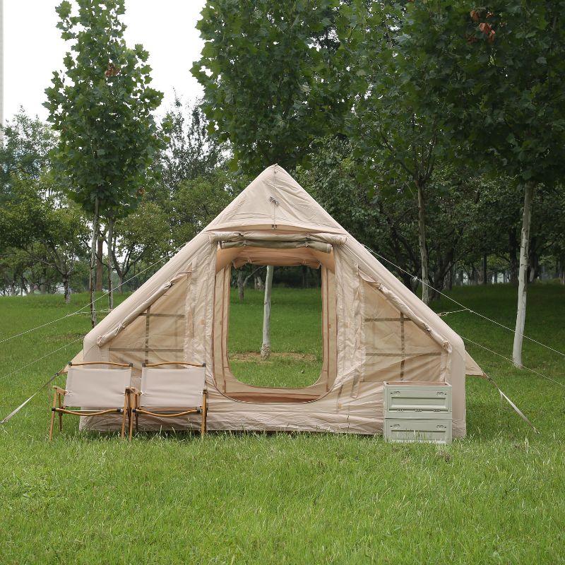 Durable 6.3 Square Meter Inflatable Tent for All Weather Conditions