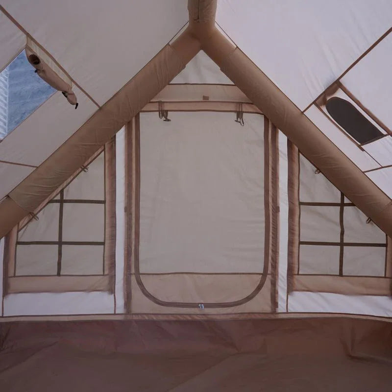 Durable 6.3 Square Meter Inflatable Tent for All Weather Conditions