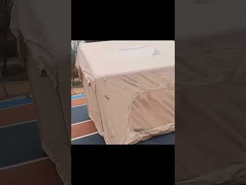 Lightweight 7.5㎡ Inflatable Camping Tent with Single Door and SkylightLightweight 7.5 sqm inflatable camping tent with single door and small skylight, 210D oxford fabric, 4-6 person air tent for backpacking, hiking and family camping
